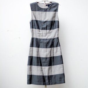 Grey Stripped Dress